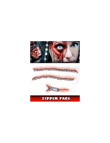 Tatouzge 3D fx  zipper face TINSLEY