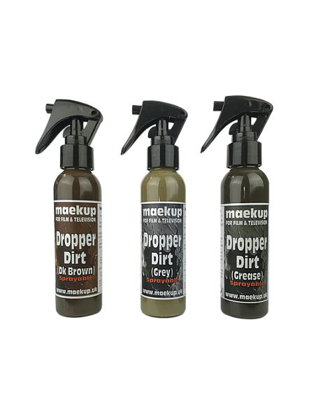 Dropper dirt spray dark brown 100 ml MAEKUP