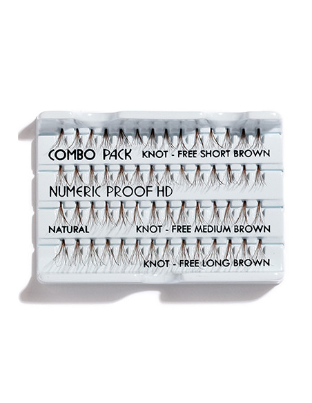 Faux cils combo brown knot free NUMERIC PROOF