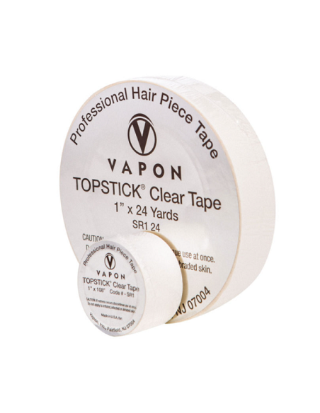 Topstick clear rouleau grand modèle de 1"x 24 yards" (22m) VAPON