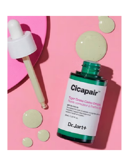 Cicapair fluide correcteur à l'herbe du tigre  spf 35 30ml DRJART+