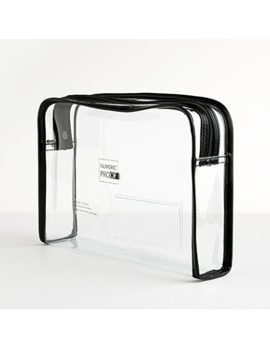 Trousse acteur grand modèle transparente/noire TAGM NUMERIC PROOF
