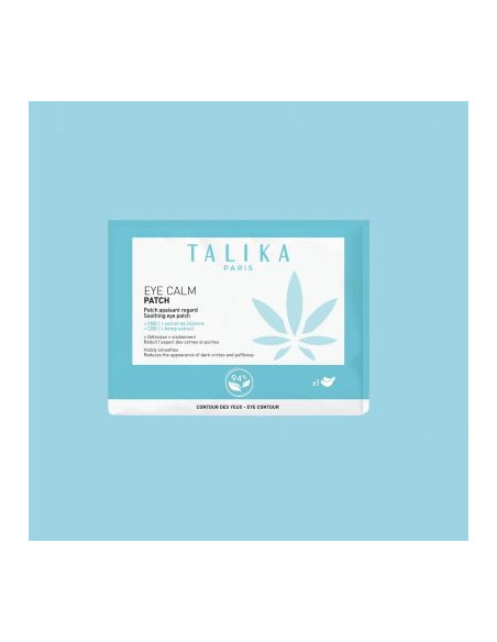 Patch eye calm pour les yeux au CBD (chanvre) TALIKA