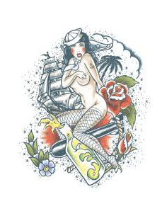 Tatouage extra large sailor N°705 TINSLEY