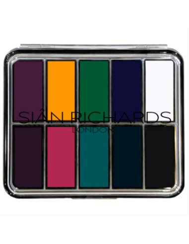 Palette hydroproof brio x10 couleurs 141g SIAN RICHARDS  LONDON