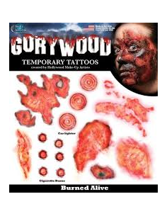 Tatouage trauma burned alive TINSLEY