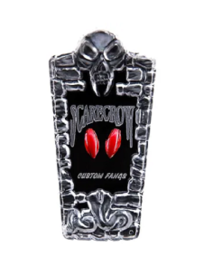 Dent de vampire métallique rouge SCARECROW