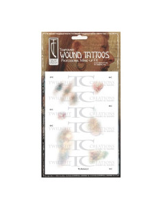 Tatouage éphémère bruises 2C TWILIGHT CREATIONS