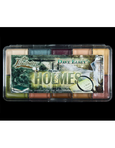 Palette holmes x10 couleurs SKIN ILLUSTRATOR