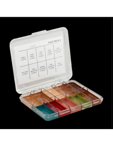 Palette mini flesh tone 2 x10 couleurs JORDANE COSMETICS