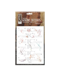 Tatouage éphémère vesselsveins TWILIGHT CREATIONS