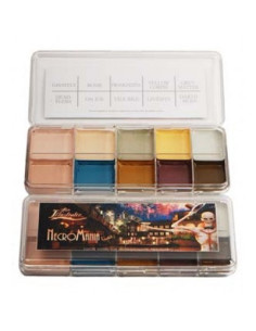 Palette Nécromania x 10 couleurs  SKIN ILLUSTRATOR