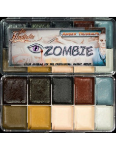 Palette zombie x10 couleurs SKIN ILLUSTRATOR