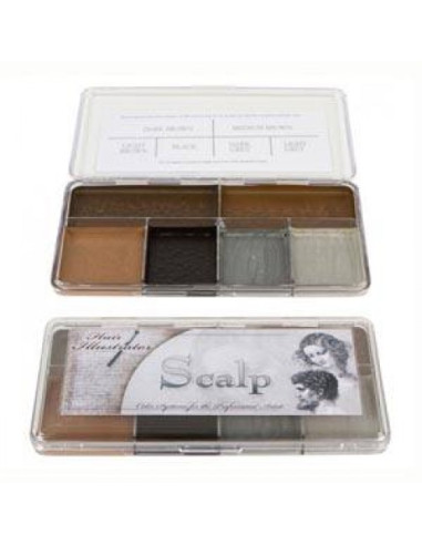 Palette Scalp x 6 couleurs SKIN ILLUSTRATOR
