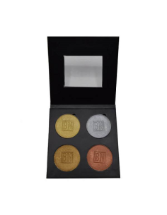 Palette lumière métallic MLUP4 4 x couleurs 10 g BEN NYE