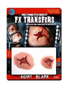 Tatouage 3D fx point blank TINSLEY