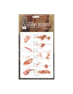 Tatouage éphémère skinscrapes 2 TWILIGHT CREATIONS