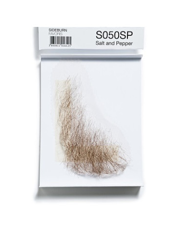 Sideburn S50 salt & pepper NUMERIC PROOF