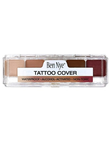Palette FX alcohol tatoo cover x 5 couleurs 6g BEN NYE