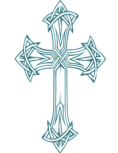 Tatouage biker cross TINSLEY