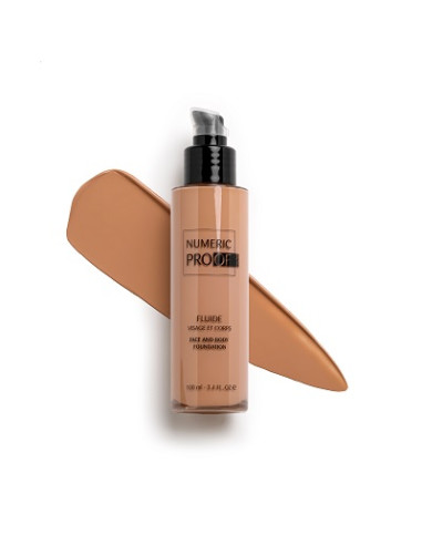 Fuide corps et visage FCV31 almond beige 100ml NUMERIC PROOF