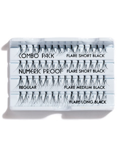 Faux cils combo regular black NUMERIC PROOF