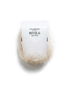 Beard B10 light grey NUMERIC PROOF