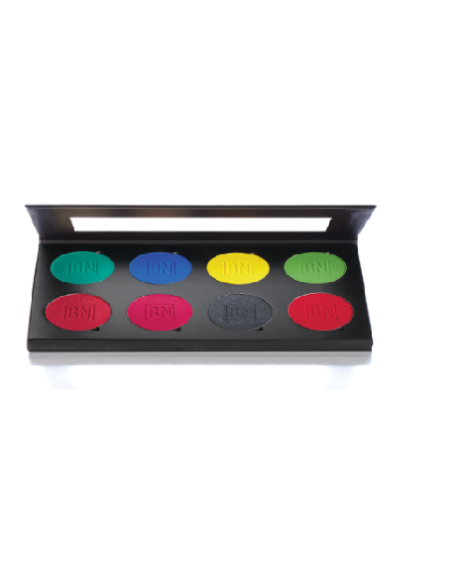 Palette divine madness x8 couleurs lumiére école 28g BEN NYE