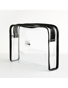 Trousse acteur grand modèle transparente/noire TAGM NUMERIC PROOF
