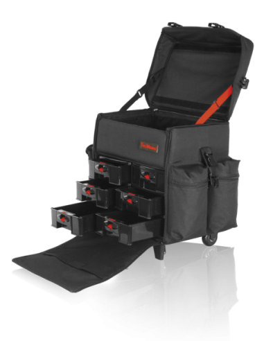 TM13 valise de maquillage raccord avec chariot TAS MERAH