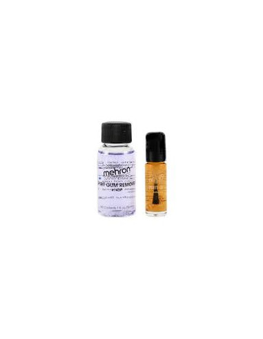 Kit spirit gum 4ml / dissolvant 5ml MEHRON