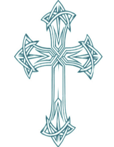 Tatouage biker cross TINSLEY
