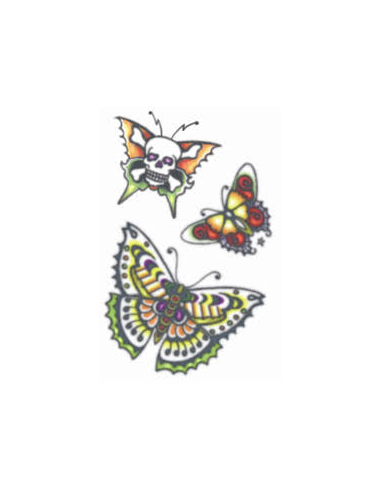 Tatouage papillon vintage 1960 TINSLEY
