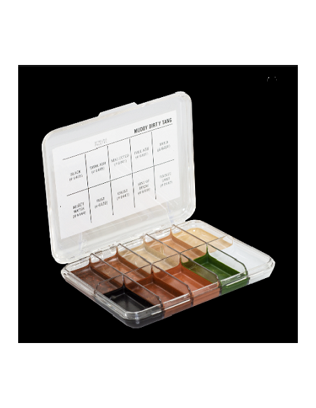 Palette mini muddy dirty tang x10 couleurs JORDANE COSMETICS Palette mini muddy dirty tang x10 couleurs JORDANE COSMETICS