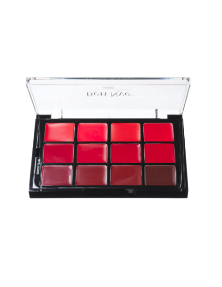 Palette all red lip color STP35 x12 couleurs 16gr  BEN NYE  Palette all red lip color STP35 x12 couleurs 16gr  BEN NYE