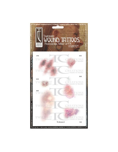 Tatouage éphémère bruises 2B TWILIGHT CREATIONS