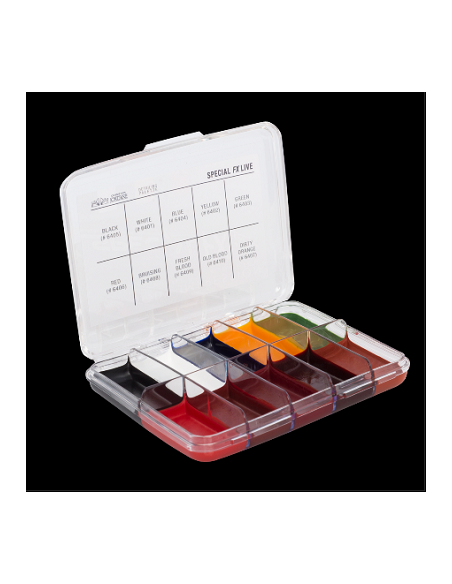 Palette mini special fx live x10 couleurs JORDANE COSMETICS Palette mini special fx live x10 couleurs JORDANE COSMETICS