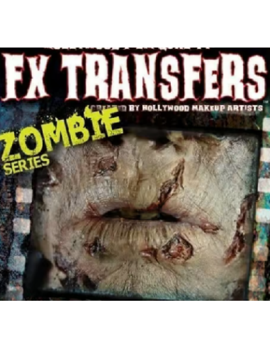 Tatouage 3D fx zombie lips TINSLEY