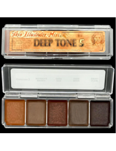 Palette mini deep tone 5   x5 couleurs SKIN ILLUSTRATOR 