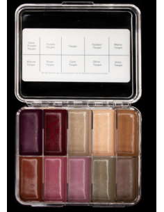 On set character CONTOURS palette  x10 couleurs SKIN ILLUSTRATOR