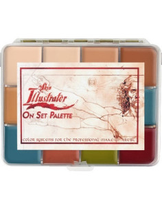 On set palette flesh tone x10 couleurs SKIN ILLUSTRATOR