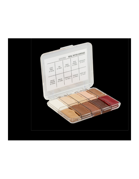 Palette mini tatoo creamy light  x10 couleurs JORDANE COSMETICS