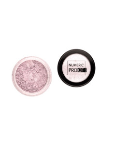 Poudre libre irisée paillettée PIP01 peach 7.5g NUMERIC PROOF 2