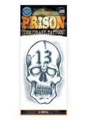 Tatouage prison skull 13 TINSLEY