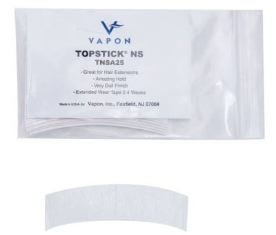 Topstick clear mat A pour extension de cheveux x25 VAPON