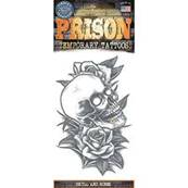 Tatouage prison skull and roses  TINSLEY